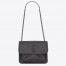 Saint Laurent Baby Niki Chain Bag In Storm Gray Crinkled Leather