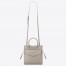 Saint Laurent Small Uptown Tote In Blanc Calfskin